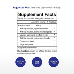 Boîte de Physician's Strength Oregacillin avec capsules
