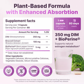 Boîte de PHYTOCHOICE DIM pour Femmes 350mg