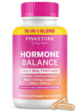 Boîte de Pink Stork Complément Alimentaire Multivitamine 60 Capsules Végétaliennes