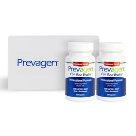Boîte de Prevagen contenant 30 capsules de complément alimentaire pour le cerveau