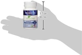 Boîte de probiotiques Earth's Pearl avec des informations nutritionnelles