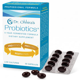Boîte de probiotiques Essential Formulas 30 capsules vue de face