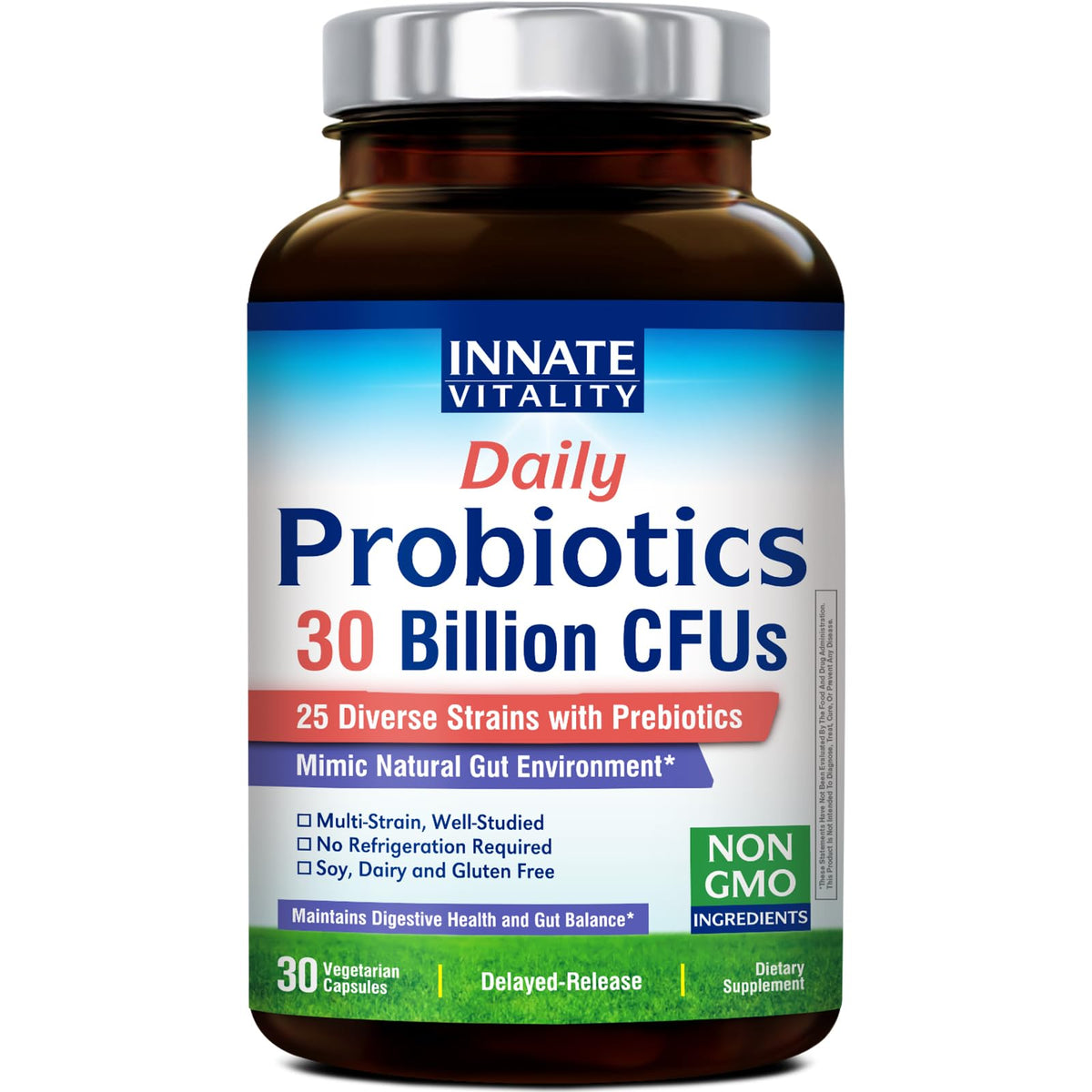Boîte de probiotiques Innate Vitality 30B face avant