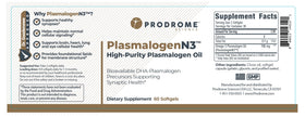 Boîte de Prodrome Plasmalogen N3 avec gélules à l'intérieur