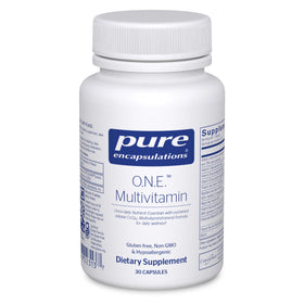 Boîte de Pure Encapsulations O.N.E. Multivitamin 30 capsules vue avant