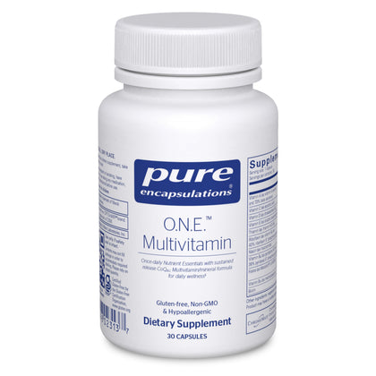 Boîte de Pure Encapsulations O.N.E. Multivitamin 30 capsules vue avant
