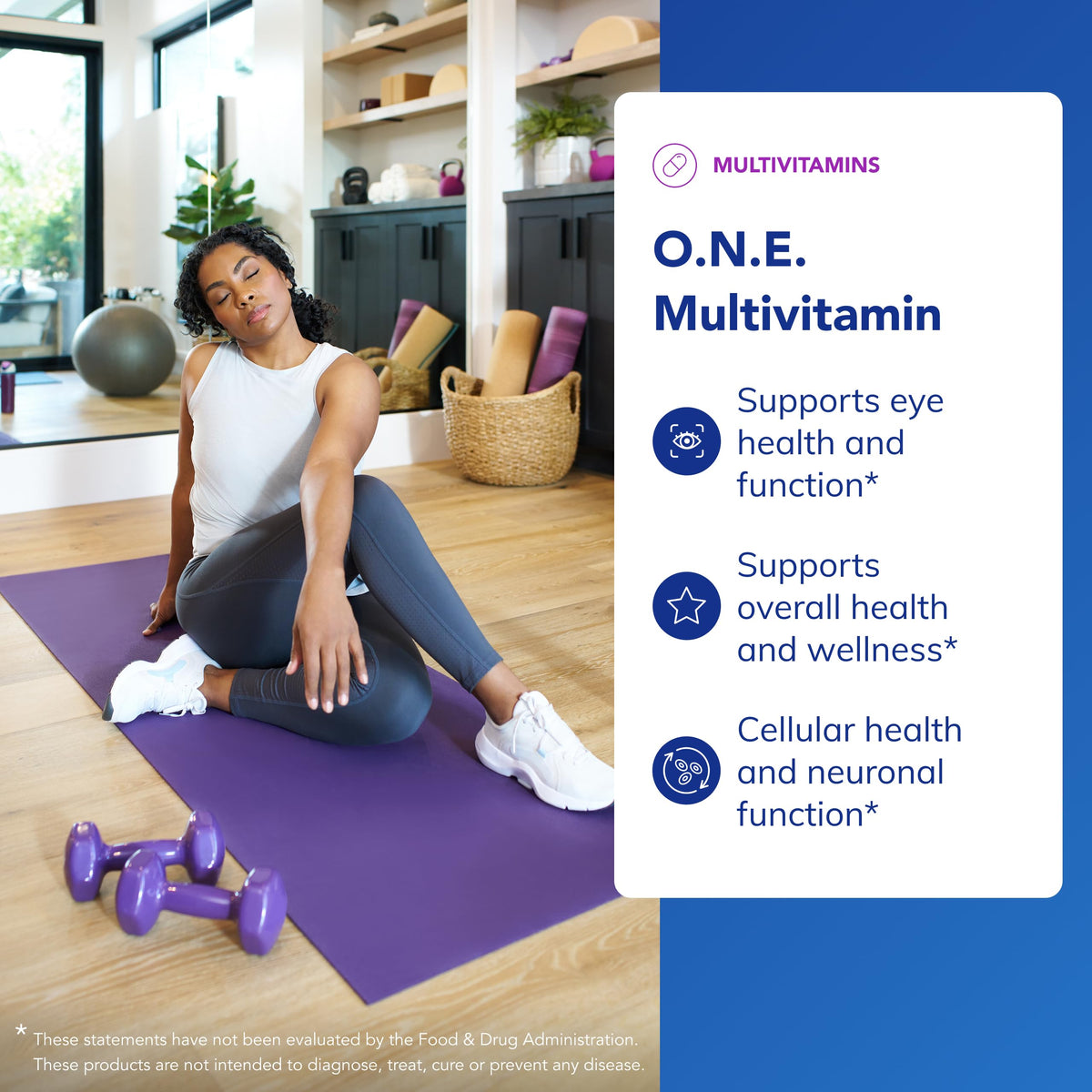 Boîte de Pure Encapsulations O.N.E. Multivitamin avec étiquette