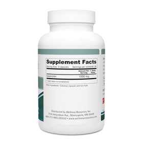 Boîte de Quercétine Wellness Resources 1000mg avec 100 gélules