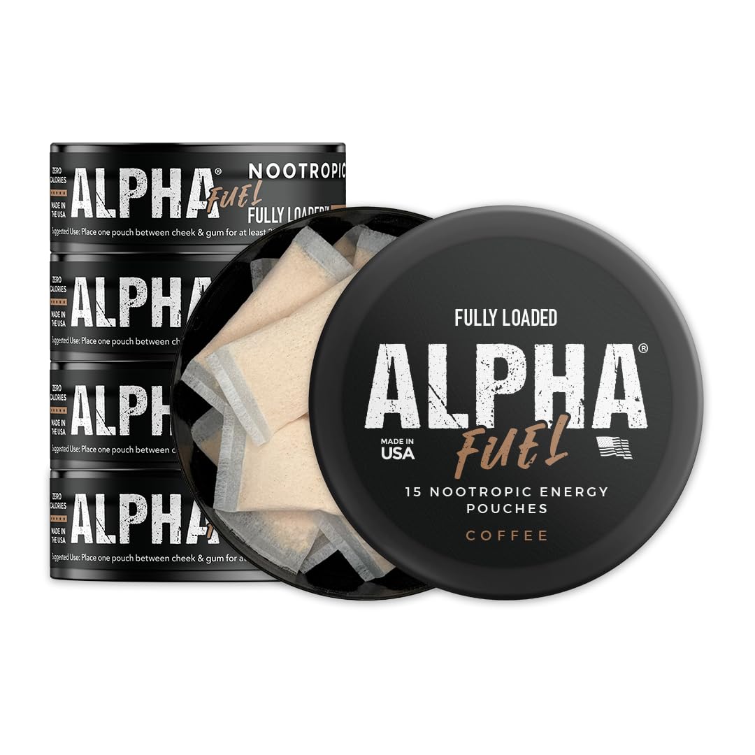 Boîte de sachets ALPHA Nootropiques Fully Loaded Bullseye vue de face