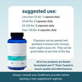 Boîte de Serawise L-Histidine 600 mg avec étiquette