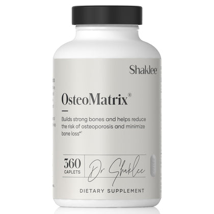 Boîte de Shaklee OsteoMatrix® 360 comprimés vue de face