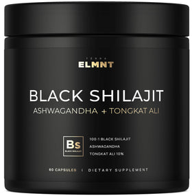 Boîte de Shilajit Noir 100x TERRA ELMNT vue de face