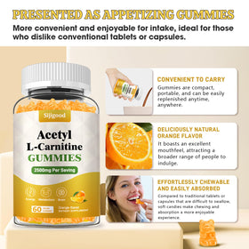 Boîte de Sijigood Acétyl L-Carnitine gummies ouverte