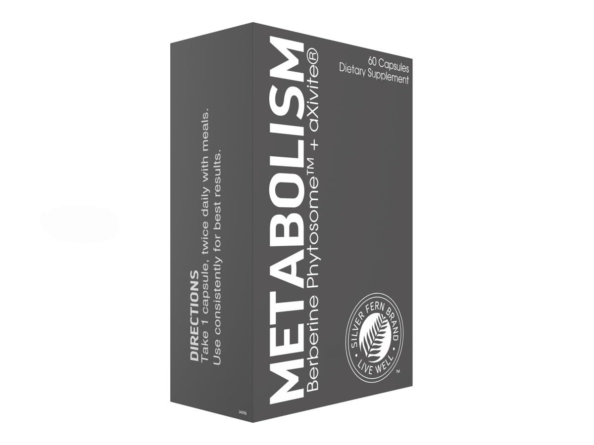 Boîte de Silver Fern Complément Alimentaire Bien-Être Métabolisme 60 Capsules vue de face