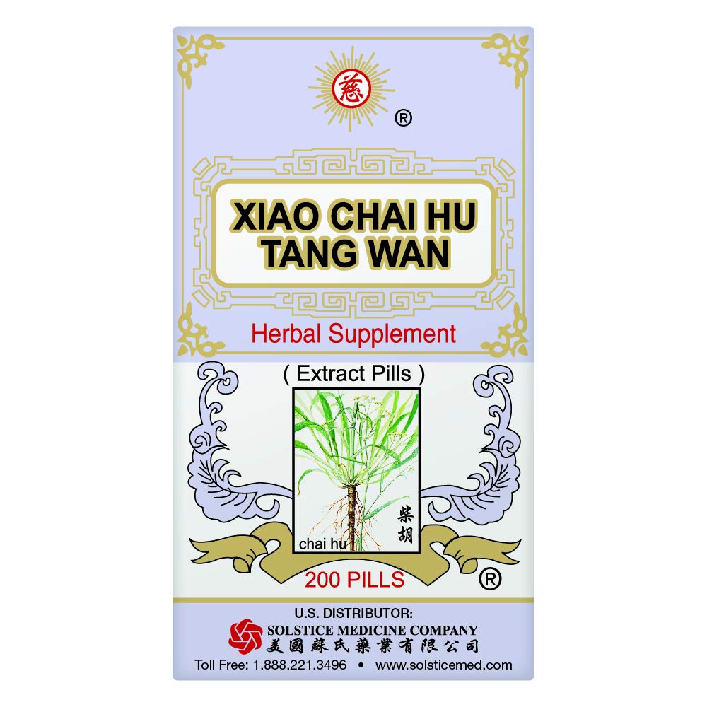 Boîte de Solstice Xiao Chai Hu Tang Wan avec 200 comprimés