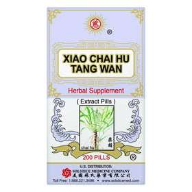 Boîte de Solstice Xiao Chai Hu Tang Wan avec 200 comprimés