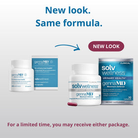Boîte de Solv Wellness GennaMD avec 30 capsules