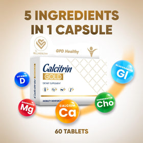 Boîte de Soy Sano Calcitrin Gold avec comprimés