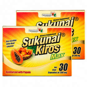 Boîte de Sukunai Kiros Max avec 60 capsules