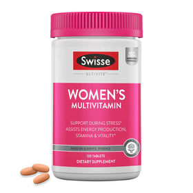 Boîte de Swisse Multivitamines pour Femmes avec 120 comprimés