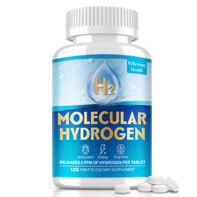 Boîte de tablettes d'eau hydrogène RiRywony Health, 120 comprimés