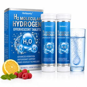 Boîte de tablettes d'hydrogène moléculaire Herbounty, 100 pièces
