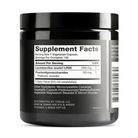 Boîte de Toniiq Probiotique Lactobacillus Reuteri avec capsules