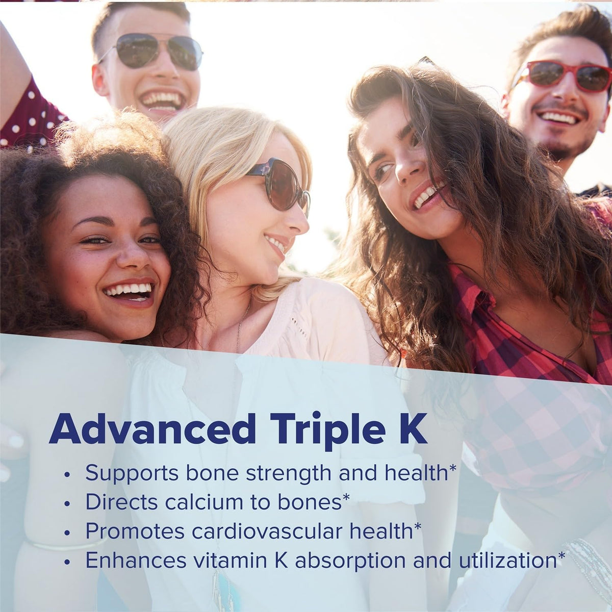 Boîte de Triple K de quality Source montrant le dosage de vitamine K