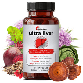 Boîte de UpWellness Ultra Complément Alimentaire pour le Foie - 60 Capsules