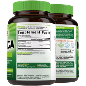 Boîte de Vitalibre Moringa 1 010 mg sur une table