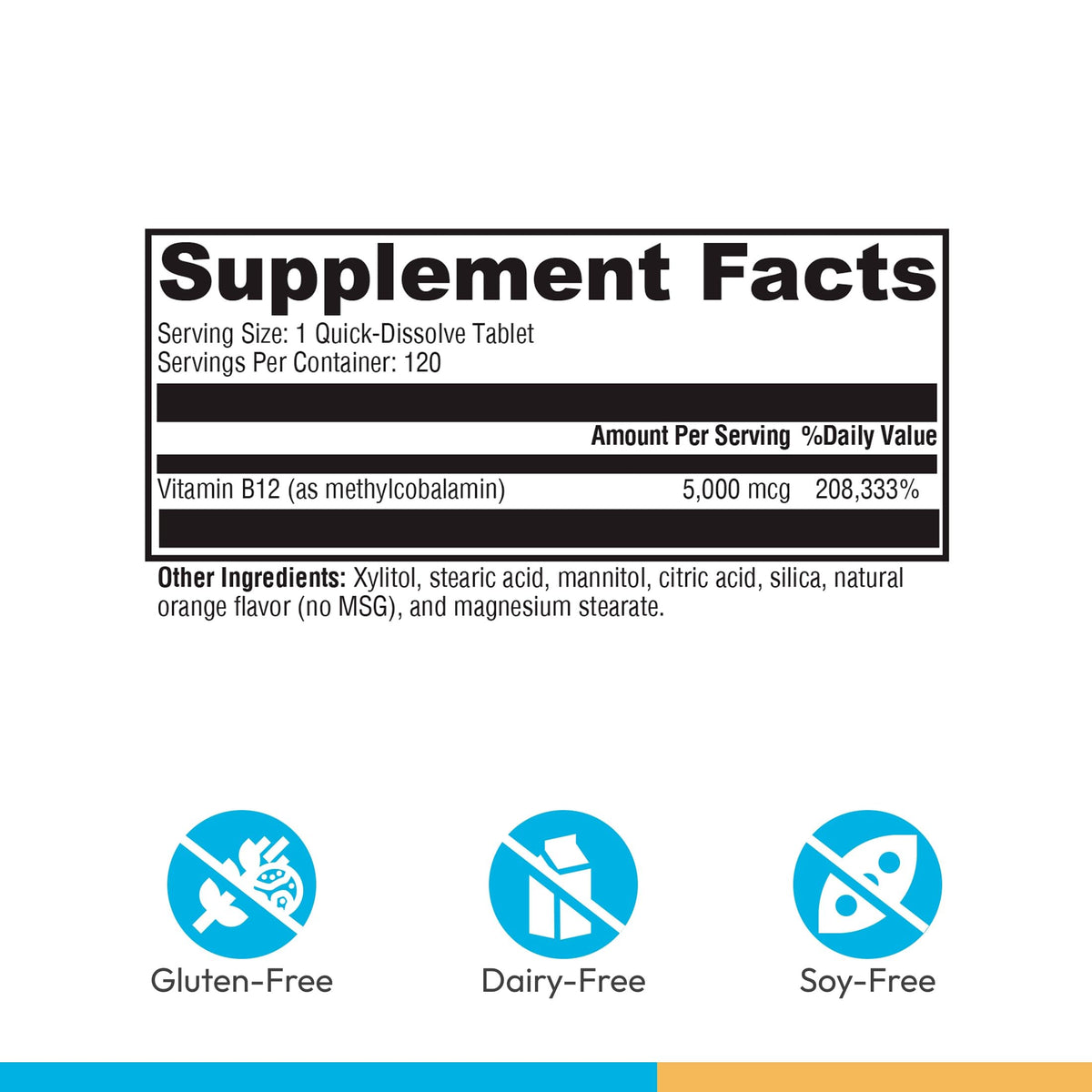 Boîte de XYMOGEN Methylcobalamin 120 comprimés