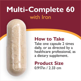 Boîte des capsules Multi-Complete Celebrate Bariatric Supplements