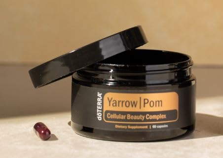 boîte des capsules Yarrow|Pom de doTERRA avec étiquettes détaillées