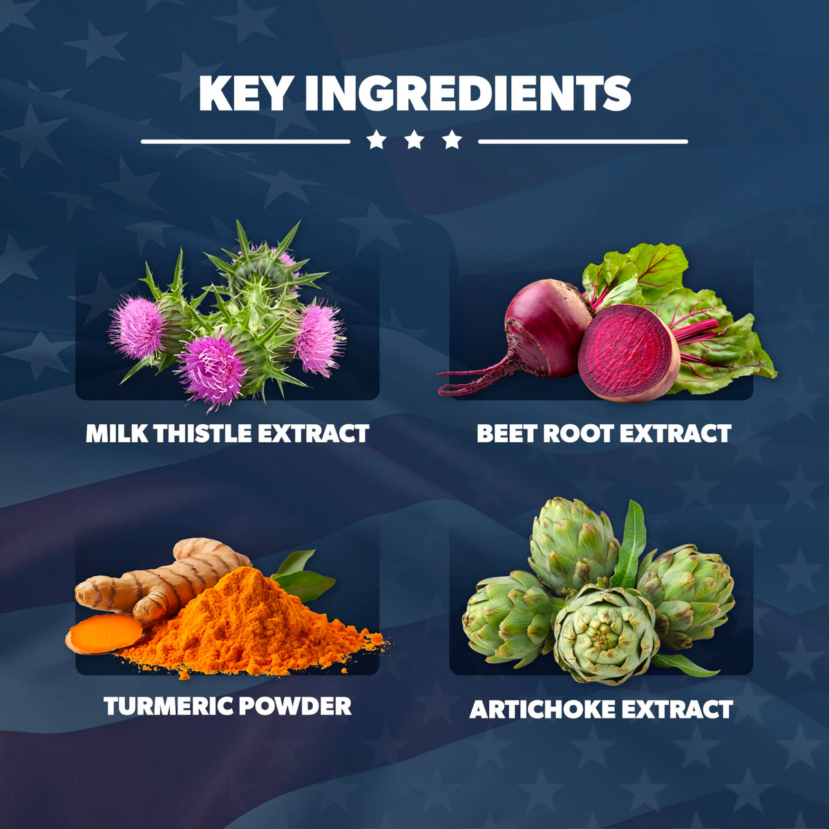 Boîte du complément alimentaire AMERICAN VITALITY Foie Nurture, vue latérale