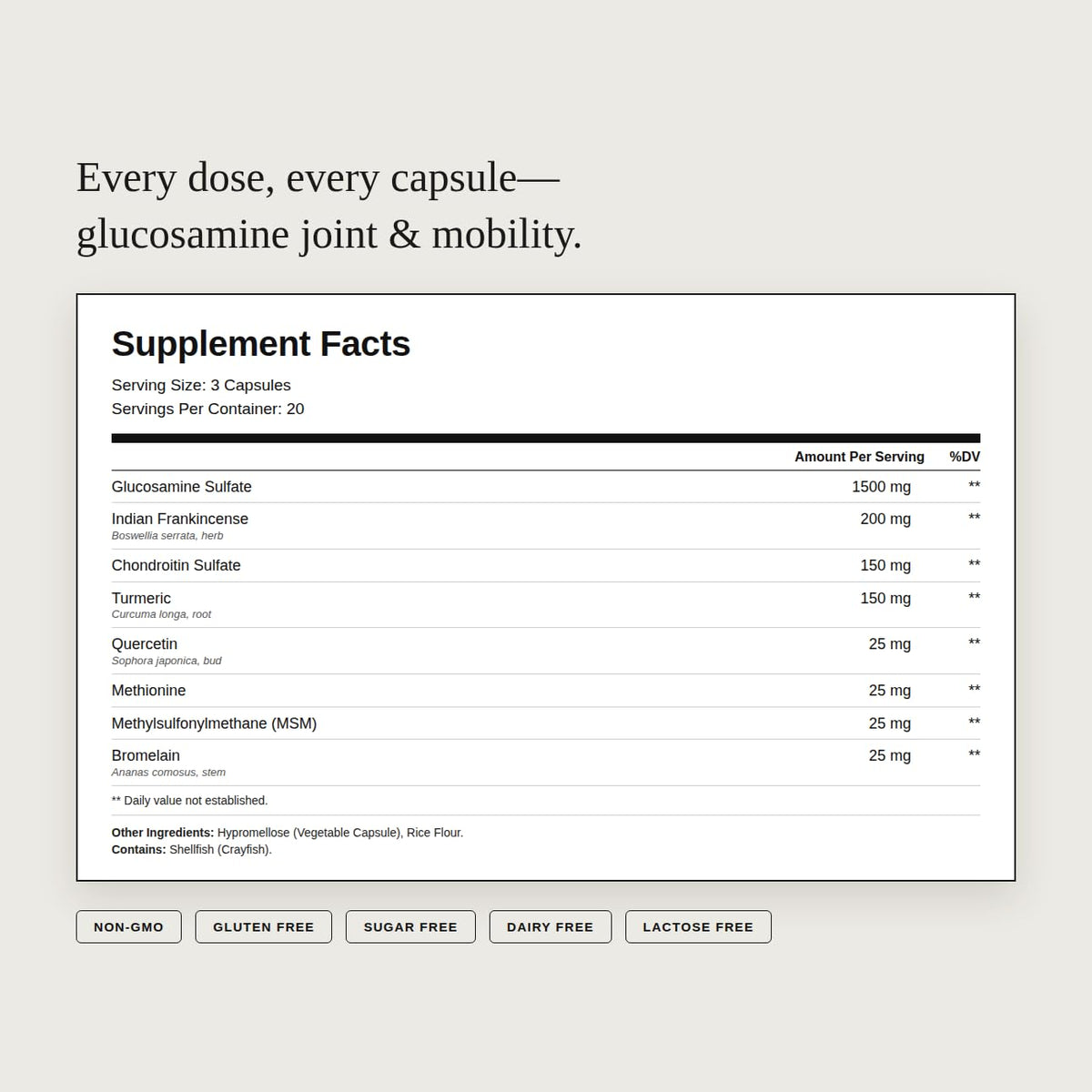 Boîte du complément alimentaire Dear Apothecary Agility+ avec étiquette.