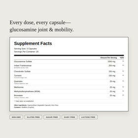 Boîte du complément alimentaire Dear Apothecary Agility+ avec étiquette.