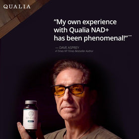 Boîte du complément NAD+ QUALIA LIFE SCIENCES ouverte