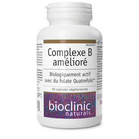 Boîte du Complexe B Amélioré de Bioclinic Naturals, vue de côté