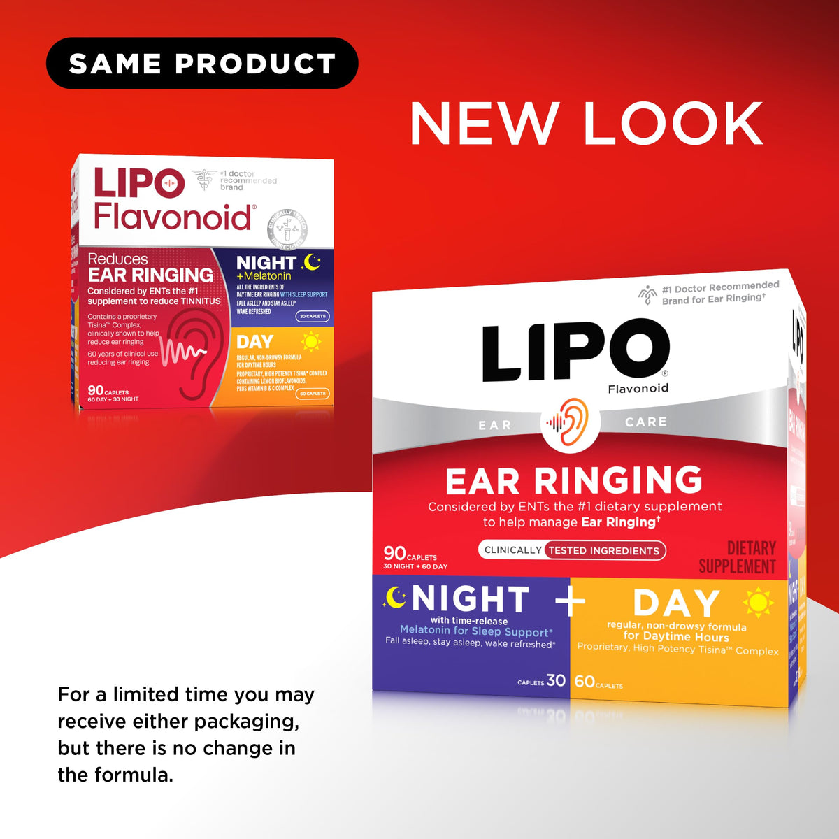 Boîte Lipo-Flavonoid avec mode d'emploi visible