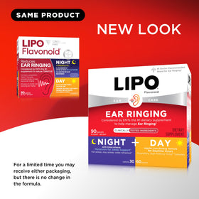 Boîte Lipo-Flavonoid avec mode d'emploi visible