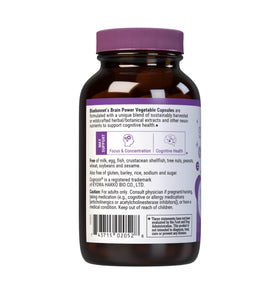 Boîte recyclable de BlueBonnet BrainPower contenant 30 capsules