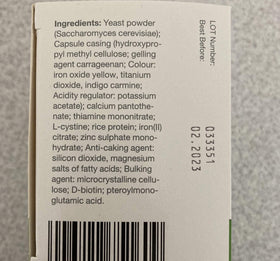Boîtes de Pantogar montrant le nombre de capsules