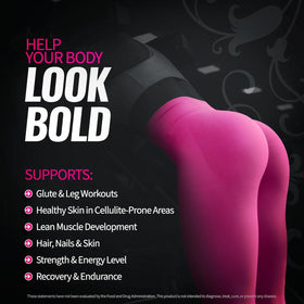 Bold Buns Créatine avec Collagène et BCAA en poudre