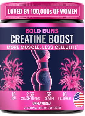 Bold Buns Créatine pour Femmes 30 Servings emballage avant