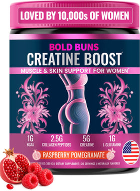 Bold Buns Créatine pour Femmes 30 Servings emballage avant
