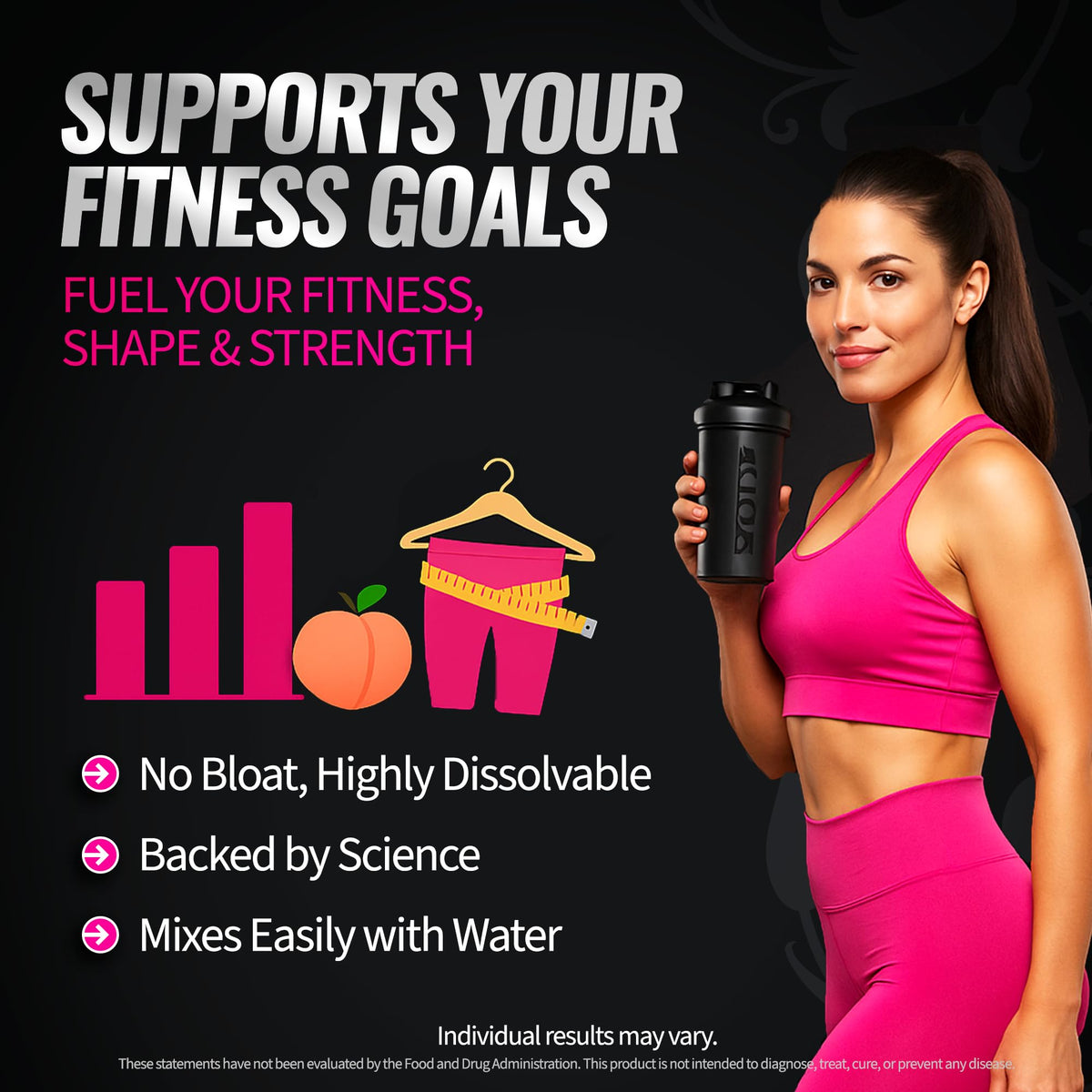 Bold Buns Créatine pour Femmes 30 Servings en poudre