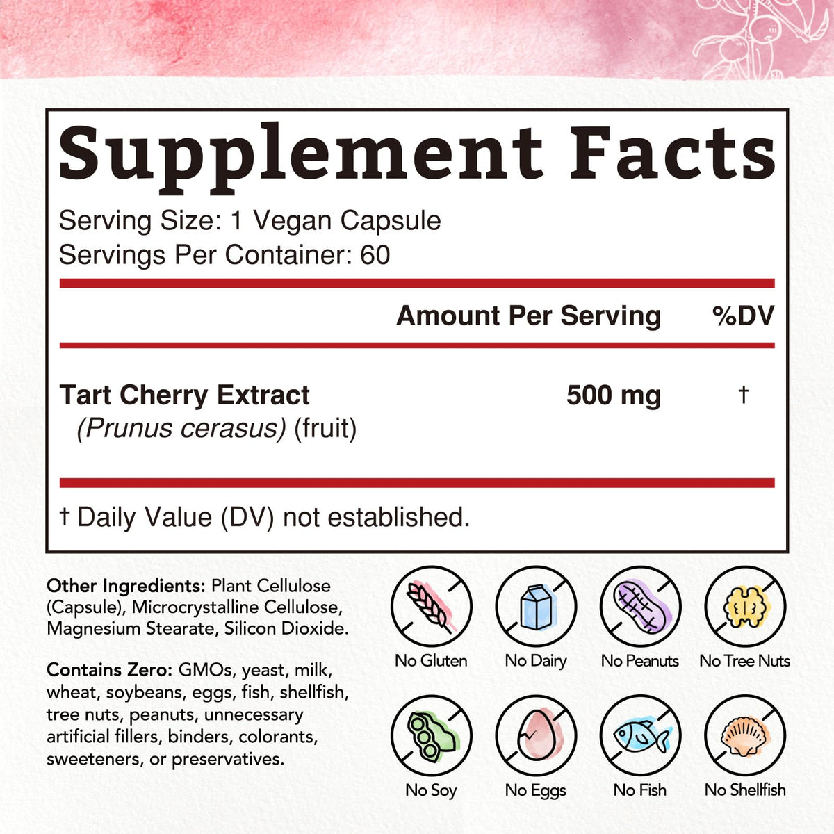Bonawell Capsules Cerise Acide Urique 500mg - emballage