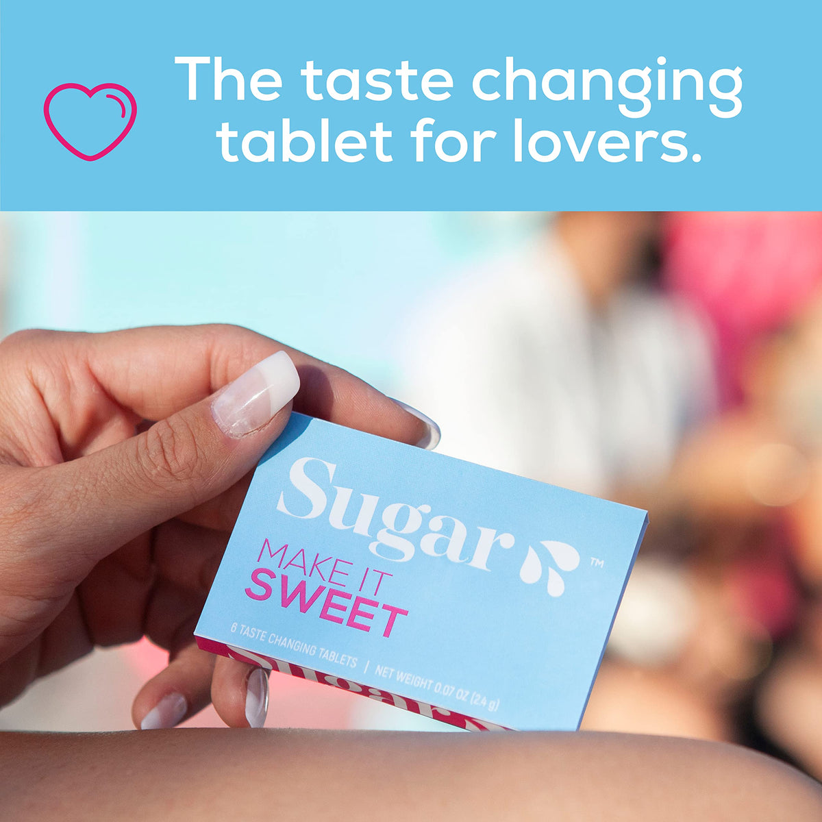 Bonbon suprimant le réflexe de déglutition SUGAR SPLASH