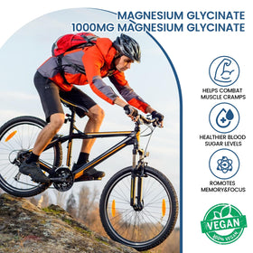 Bonbons de magnésium glycinate maxmedix, 1000mg par portion