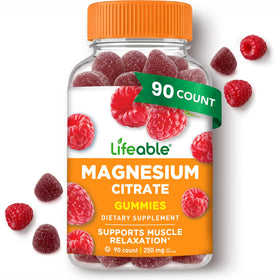 Bonbons de magnésium Lifeable 250 mg, vue de l'avant